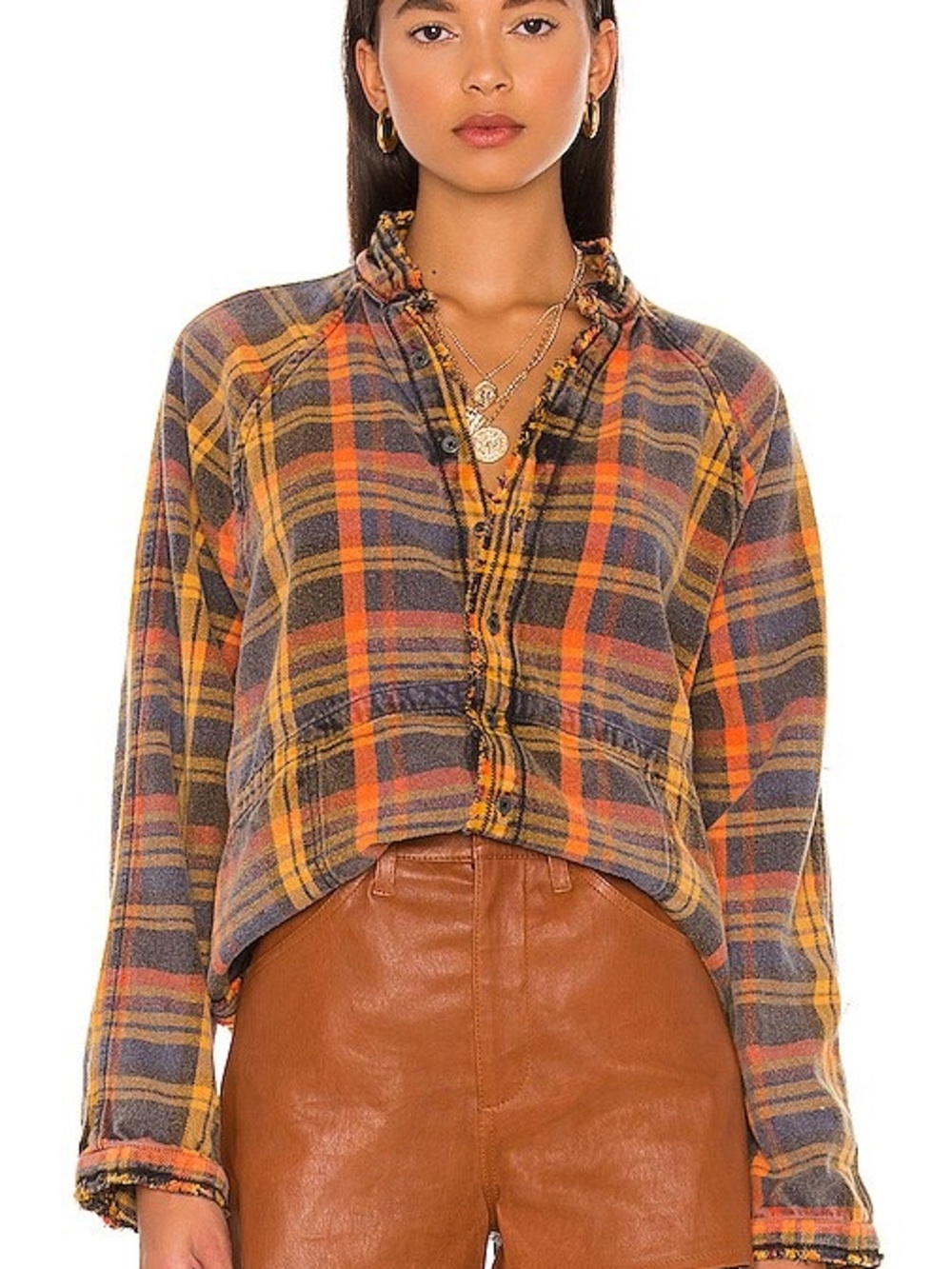 We The Free Summer Daydream Plaid Shirt in Grunge Combo
FREE PEOPLE - Picture 2 of 14